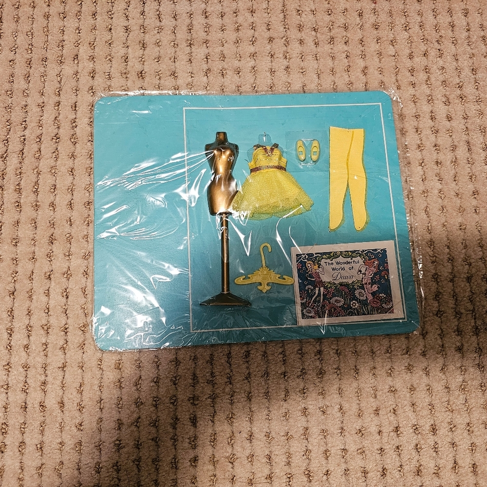 1970s outfit by Topper for Dawn Dolls.  In original package.  Unopened